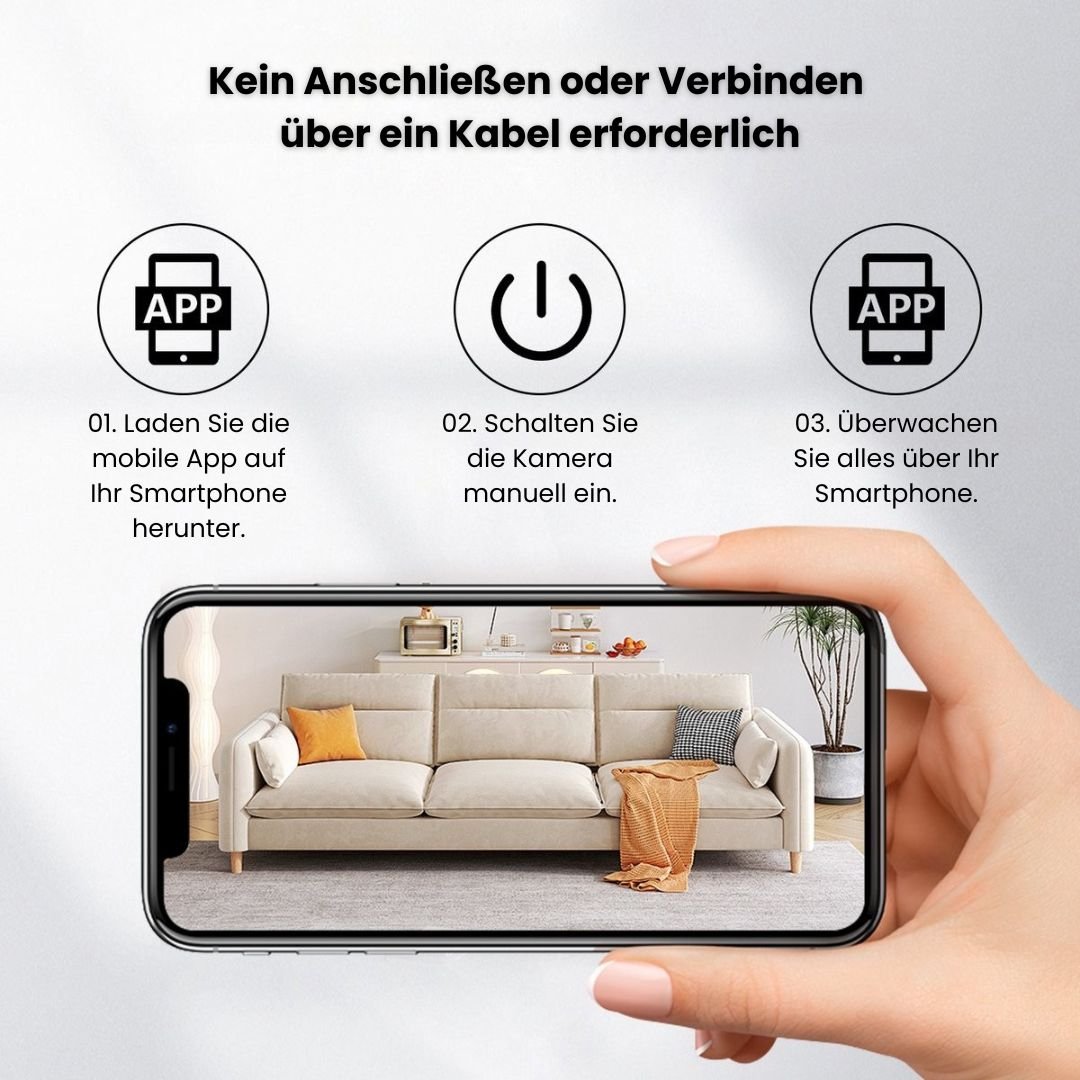 Mini WiFi Camera | Indoor Home Security Camera - Luxyecs