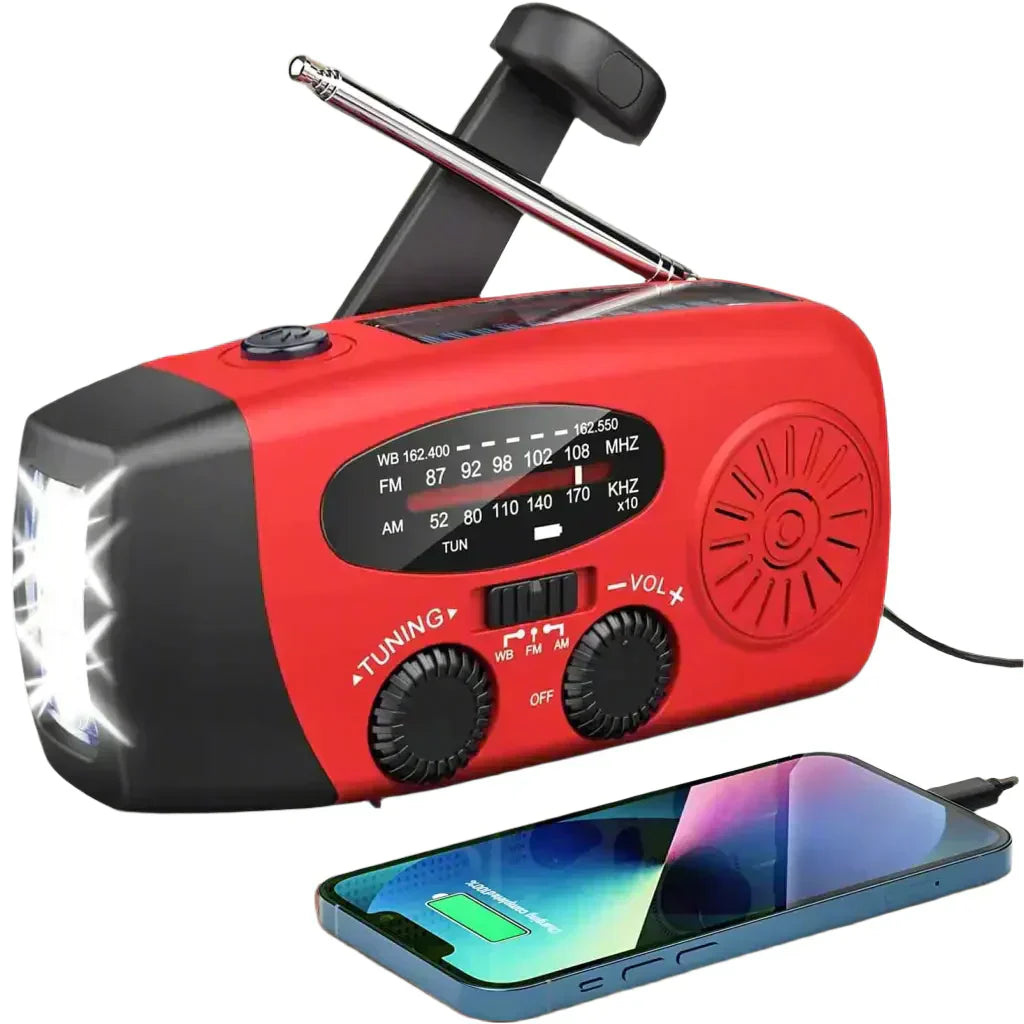 Hand Crank Radio | Multi-Function Emergency Power Bank
