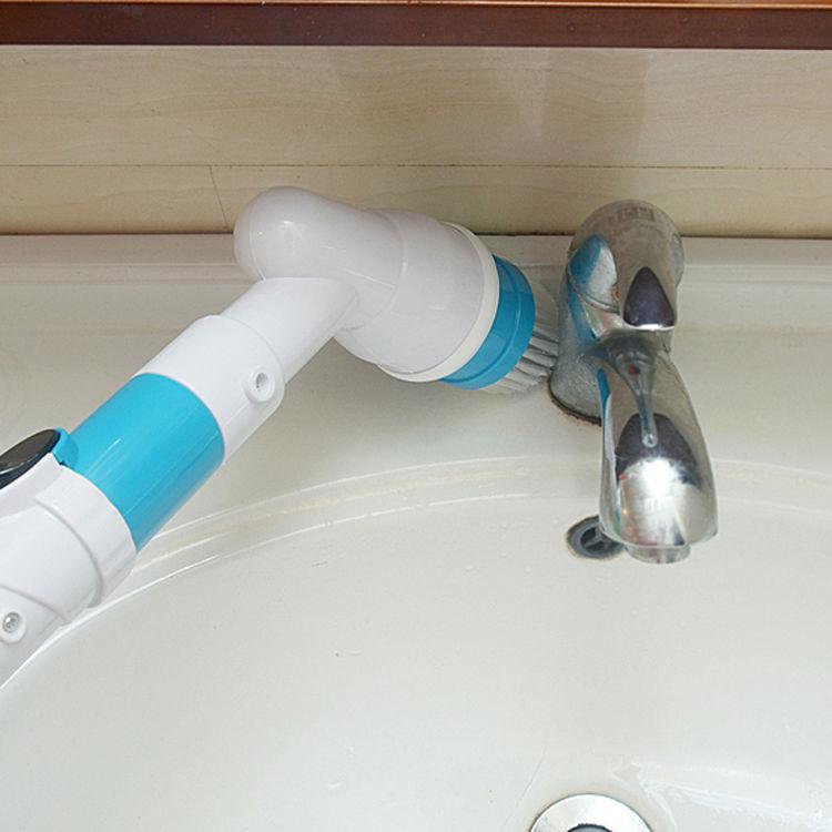 Electric Spin Scrubber with 3 Brush Heads – Cordless, Rechargeable & Versatile Cleaning Tool