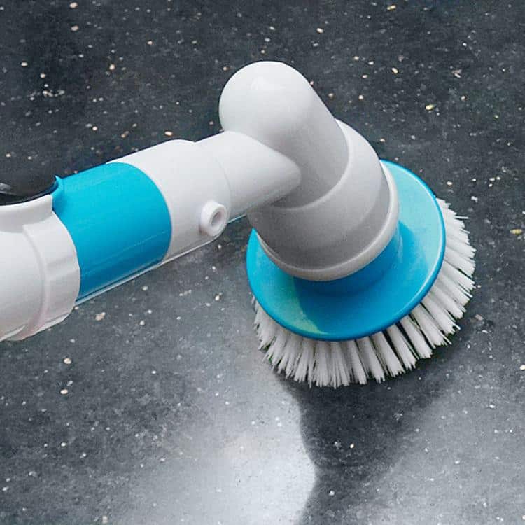 Electric Spin Scrubber with 3 Brush Heads – Cordless, Rechargeable & Versatile Cleaning Tool