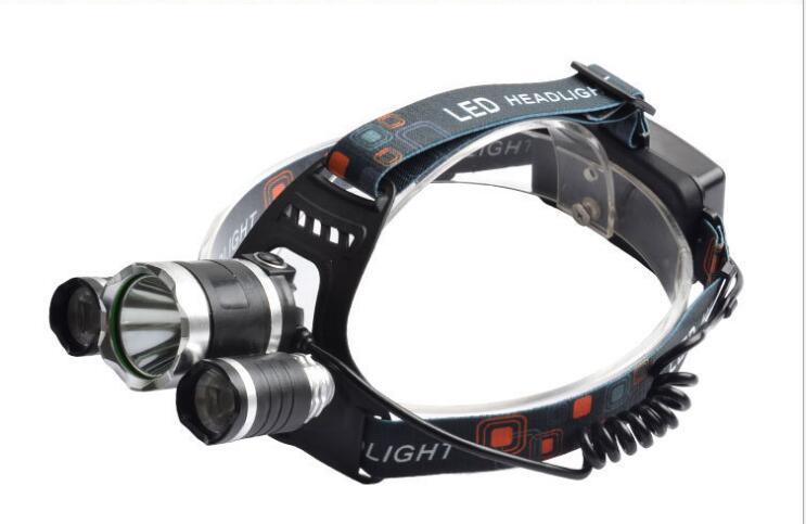 LED headlamp (powerful 5000 lumens) includes rechargeable batteries