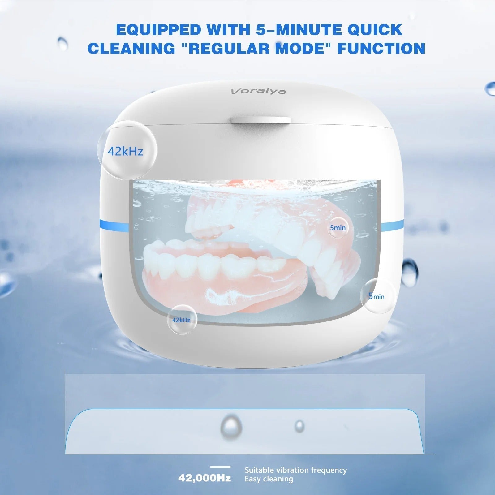 Pure Ultrasonic Dental Cleaner Pro for Appliances - Luxyecs
