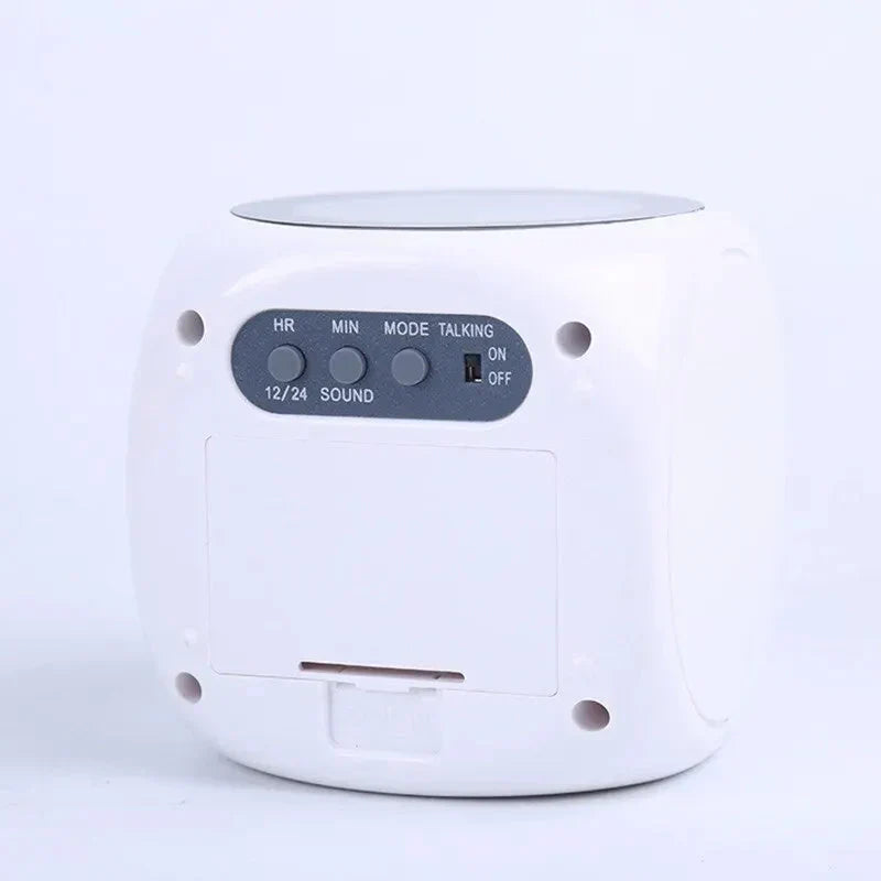 Spherical Projector Alarm Clock | Digital Display with LCD Screen