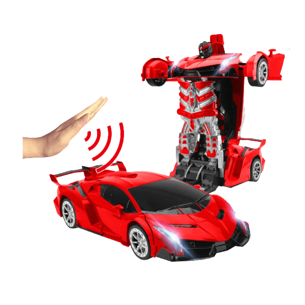 Robot Kids Car Toy | Transforming Kids Playset - Luxyecs