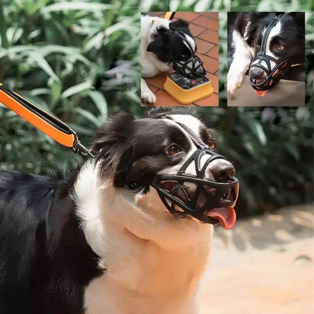 Breathable Dog Muzzle | Prevents Biting and Chewing