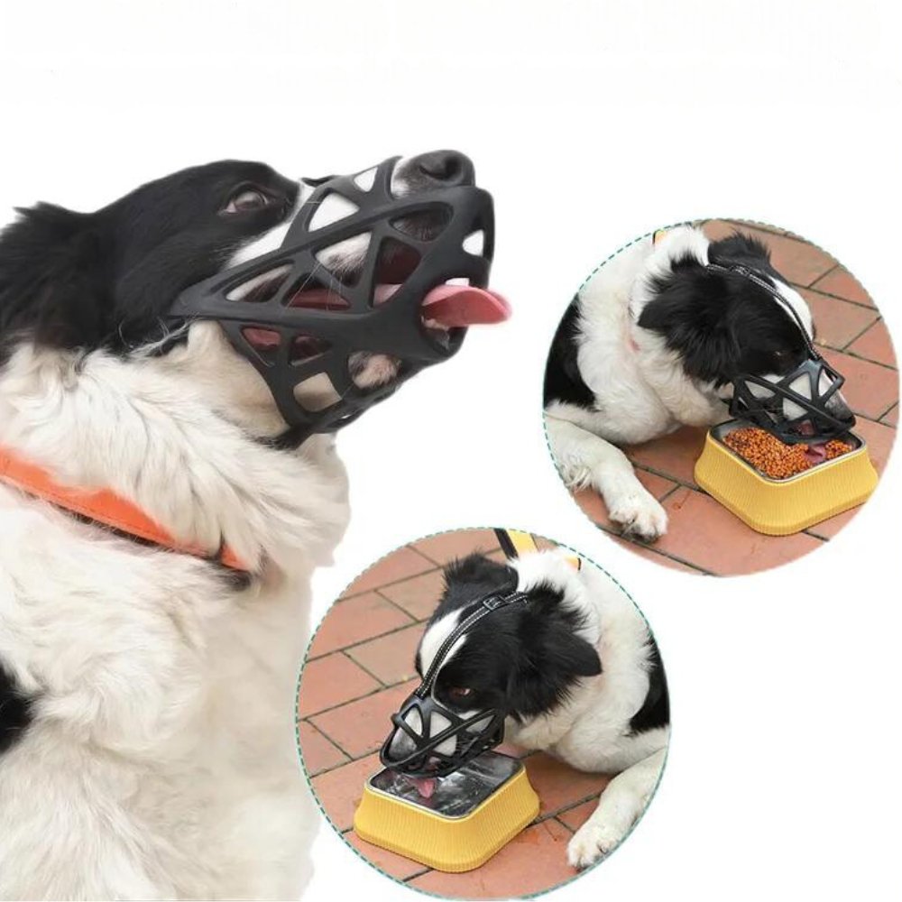 Breathable Dog Muzzle | Prevents Biting and Chewing