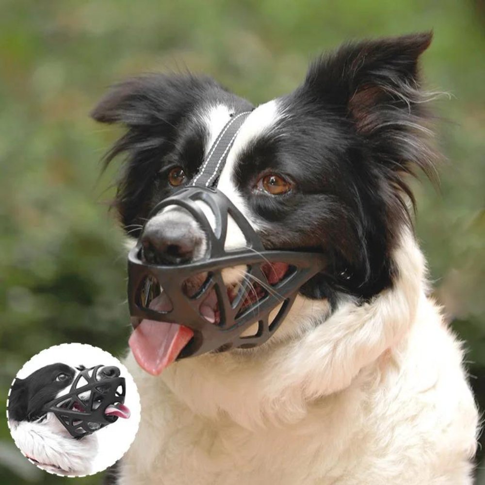 Breathable Dog Muzzle | Prevents Biting and Chewing