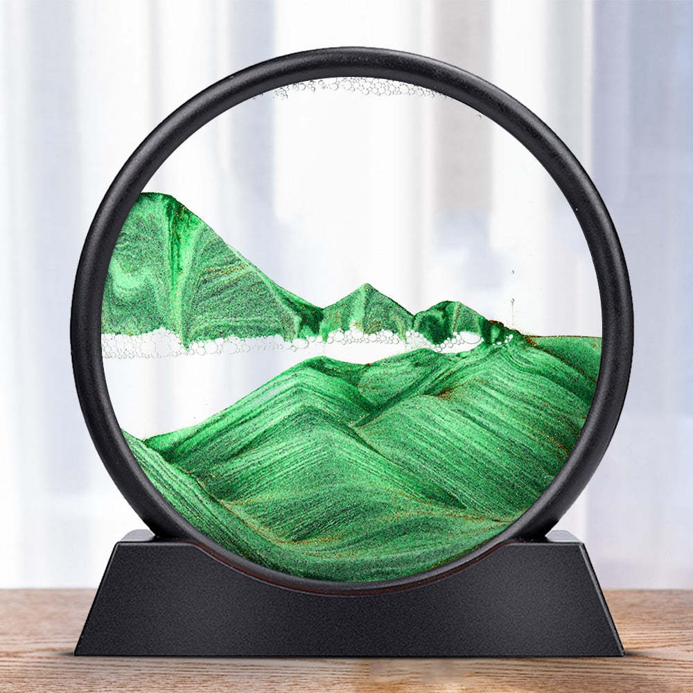 Sand Picture Decor | Flowing Sand Art Frame - Luxyecs