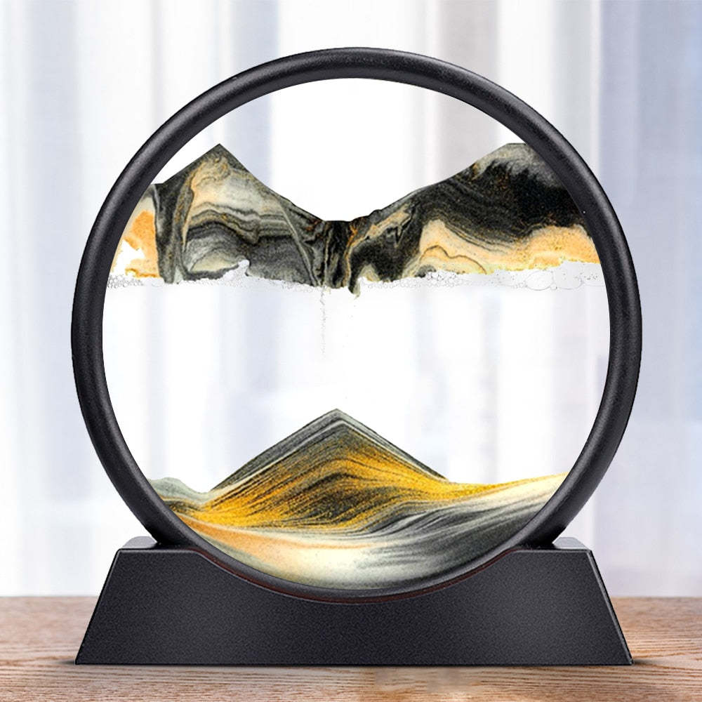 Sand Picture Decor | Flowing Sand Art Frame - Luxyecs