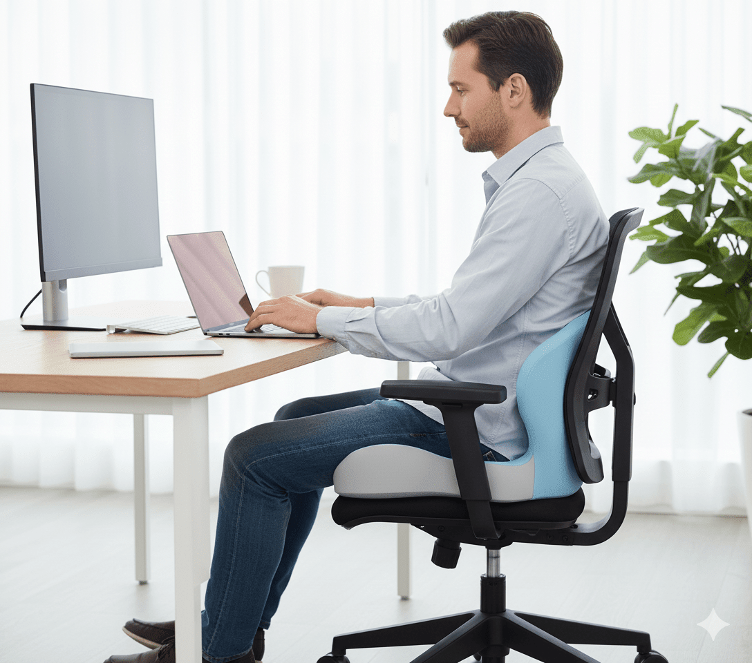 Seat Support Cushion | Office And Home Use - Luxyecs
