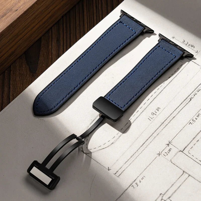 Smart Apple Watch Strap | Classic Buckle Band - Luxyecs