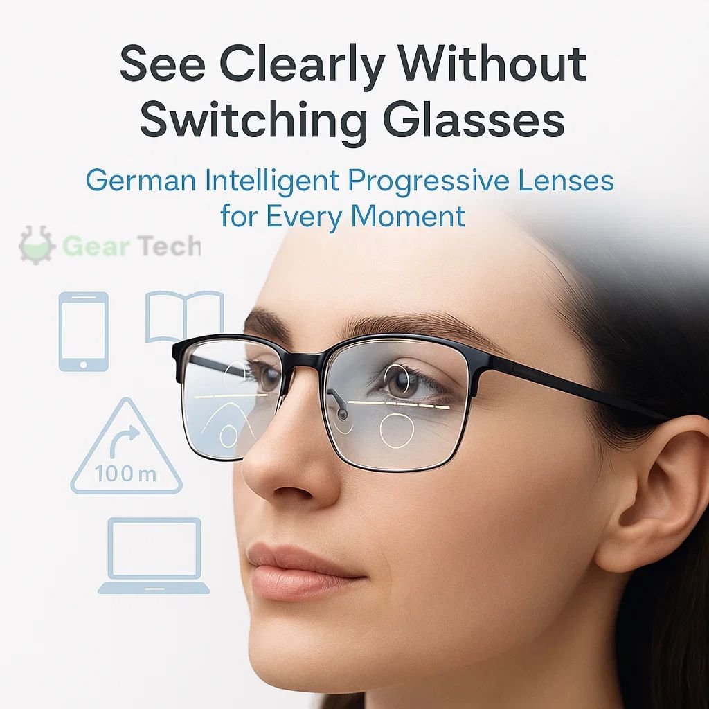 Smart Reading Glasses | Auto Focus Vision Glasses - Luxyecs