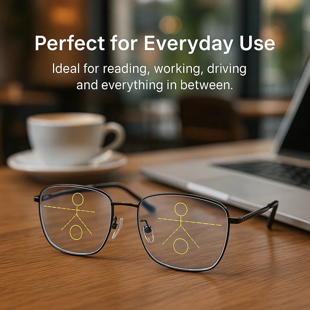 Smart Reading Glasses | Auto Focus Vision Glasses - Luxyecs