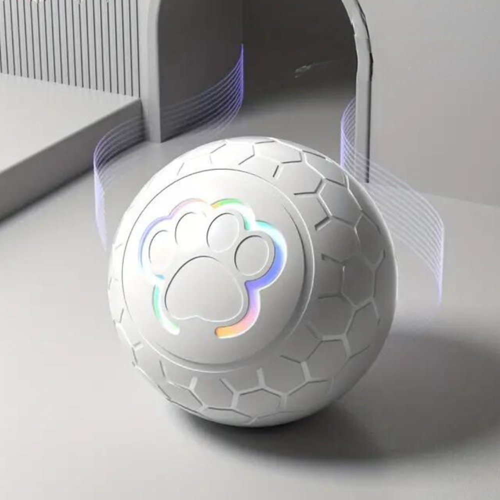 Rechargeable Dog Toy Ball | Motion-Activated Fun for Pets
