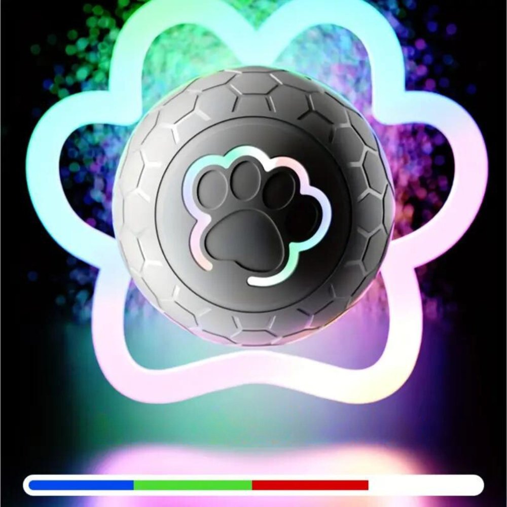 Rechargeable Dog Toy Ball | Motion-Activated Fun for Pets