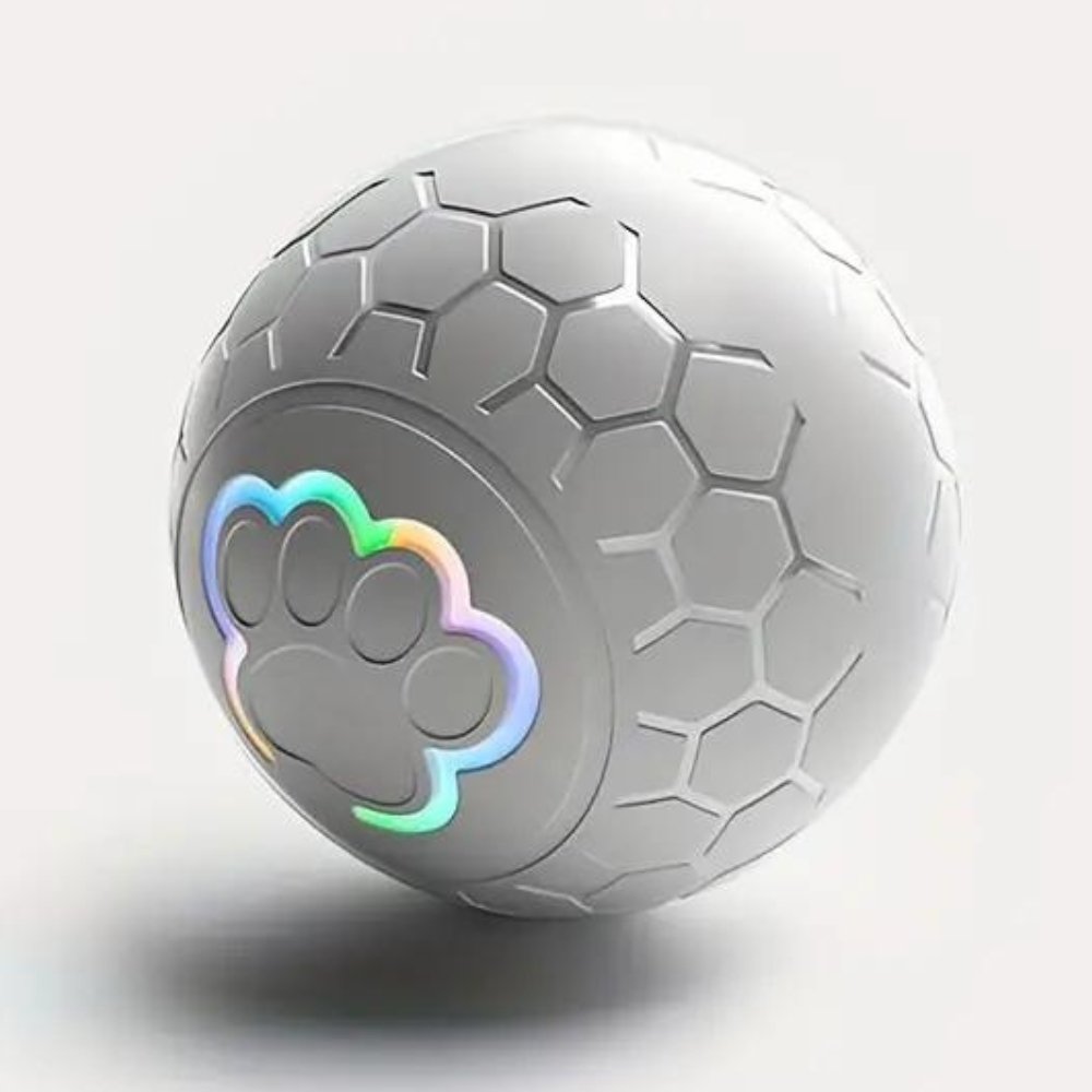 Rechargeable Dog Toy Ball | Motion-Activated Fun for Pets