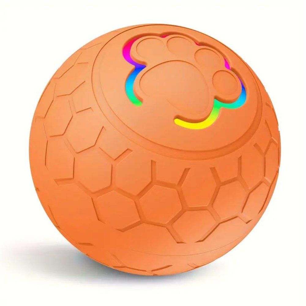 Rechargeable Dog Toy Ball | Motion-Activated Fun for Pets