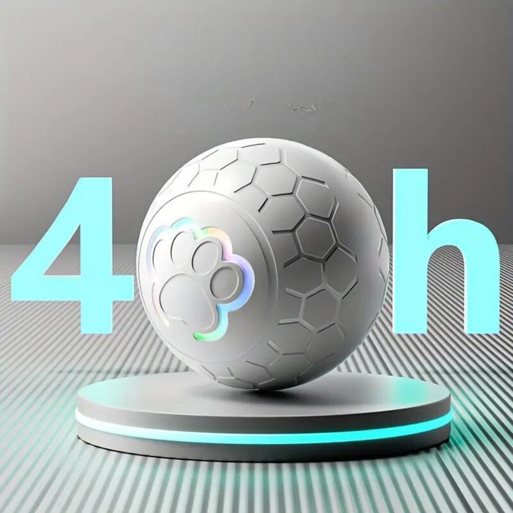 Rechargeable Dog Toy Ball | Motion-Activated Fun for Pets