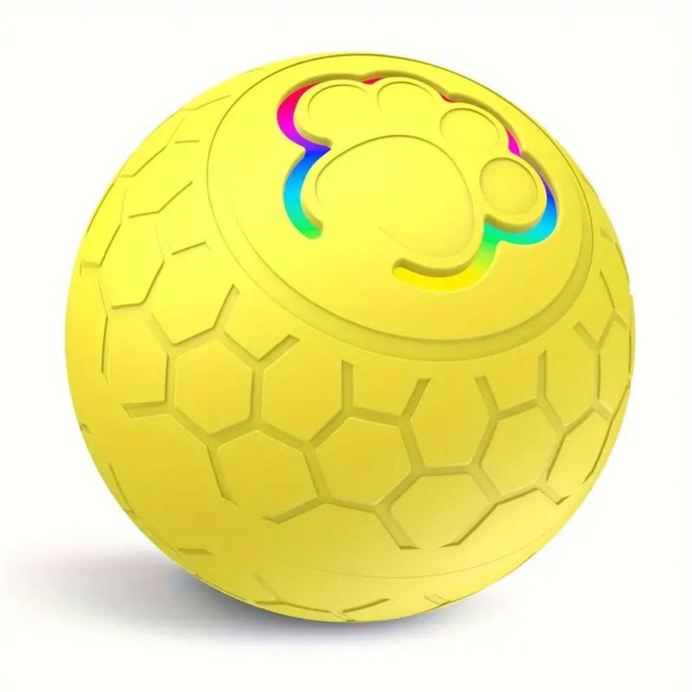 Rechargeable Dog Toy Ball | Motion-Activated Fun for Pets
