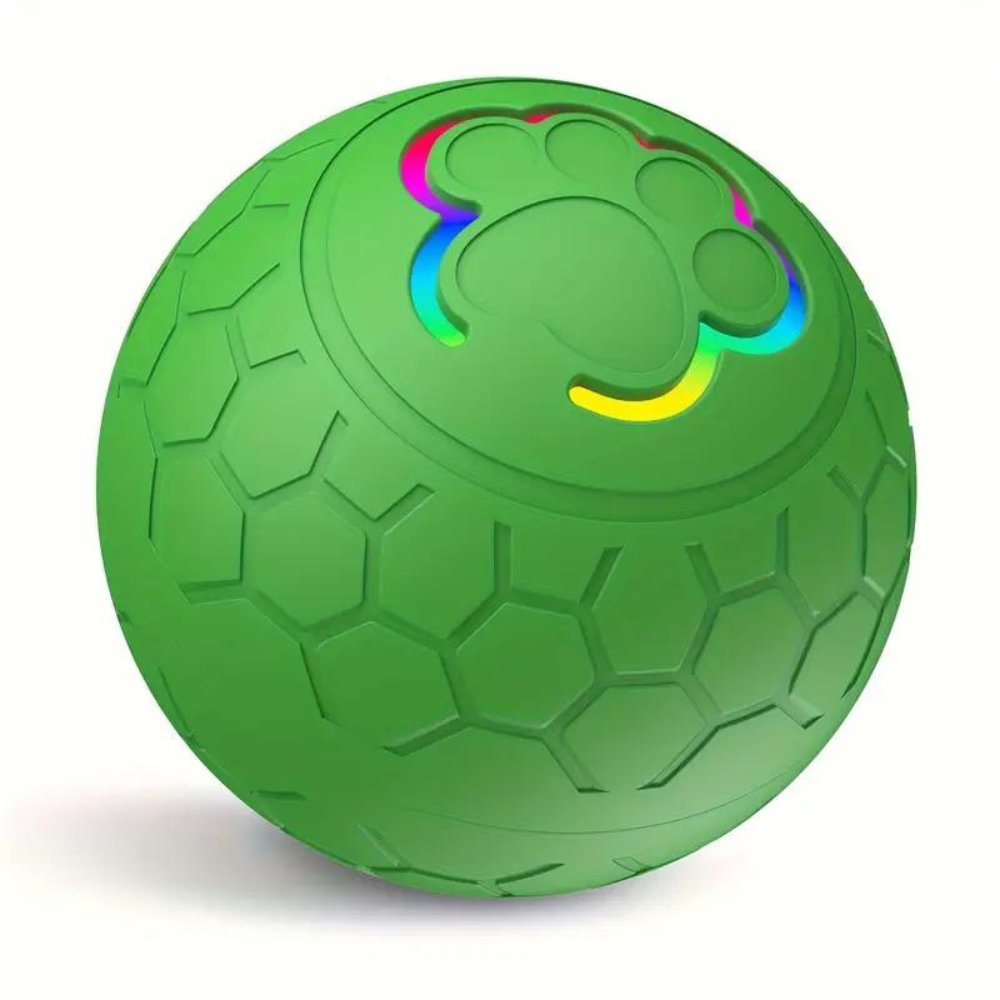 Rechargeable Dog Toy Ball | Motion-Activated Fun for Pets