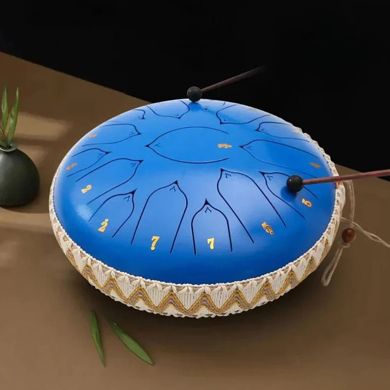 Stress Relief Drum for Children and Adults – Calming Musical Instrument for Relaxation and Mindfulness - Luxyecs