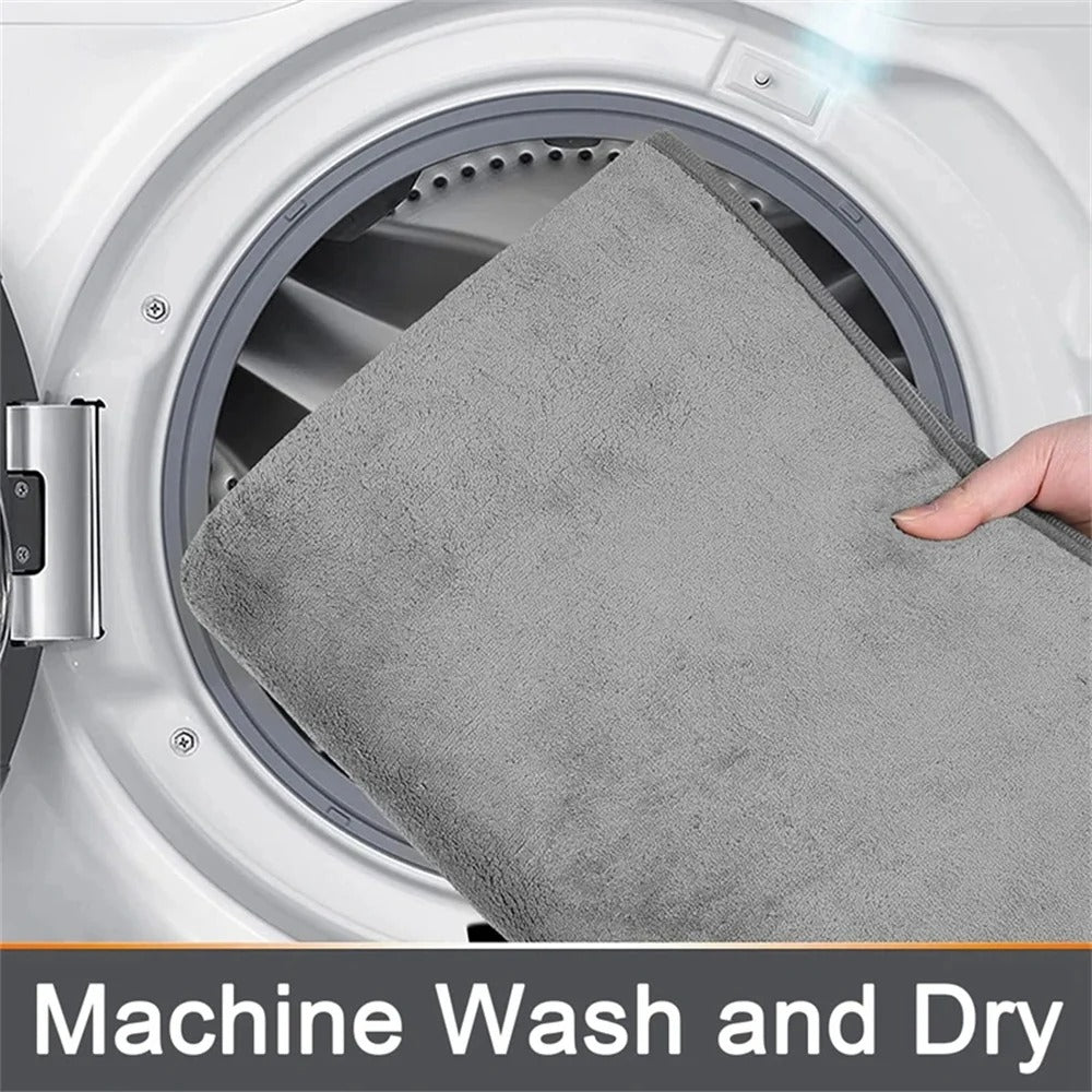 Super Absorbent Velvet Bath Mat | Anti-Slip, Quick-Dry Bathroom Rug