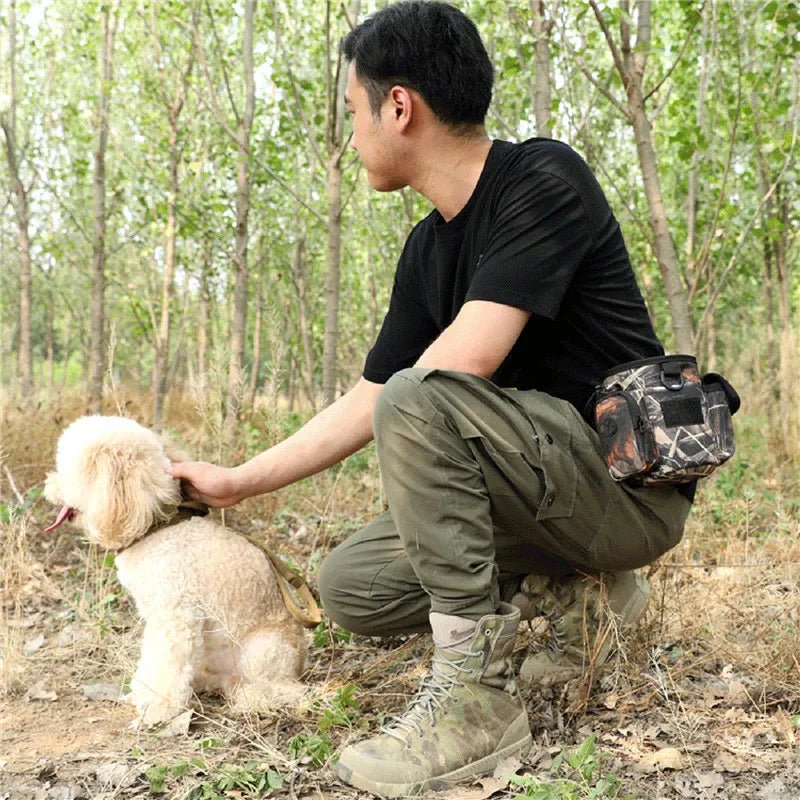 Pet Training Treat Bag | Convenient Pouch with Multiple Pockets