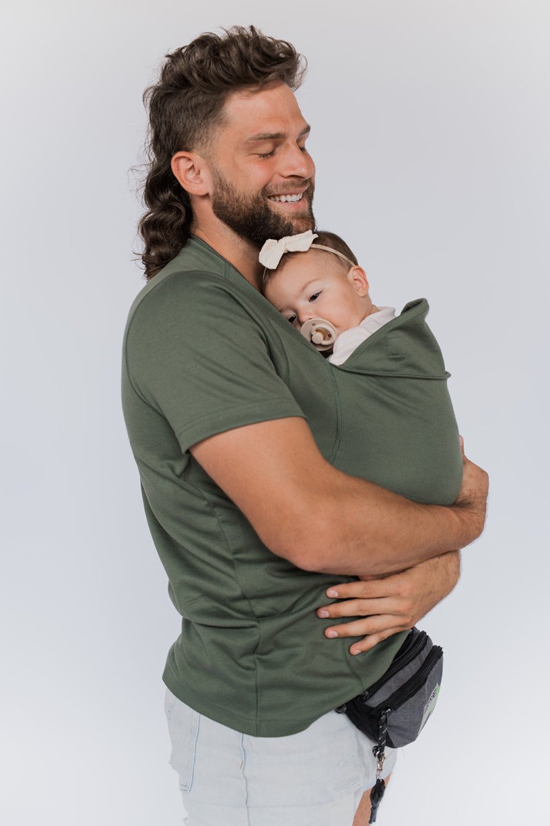 Newborn Carrier T-Shirt | Soft Skin-to-Skin Baby Wrap