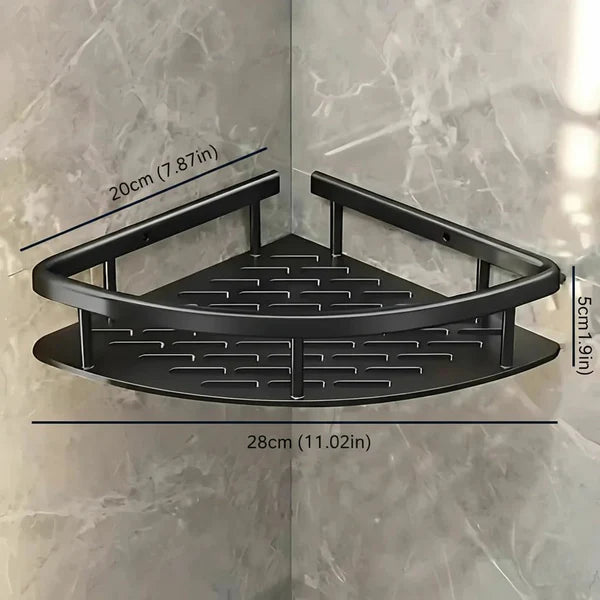 Shower Caddies| Contemporary Aluminium Storage Solution for Bathrooms