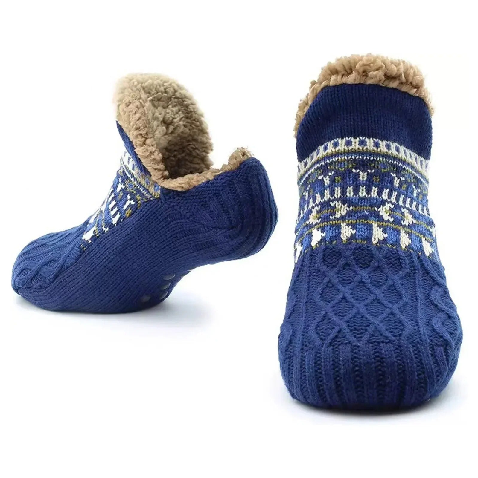 Winter Warm Home Socks | Anti-Slip Indoor Slippers