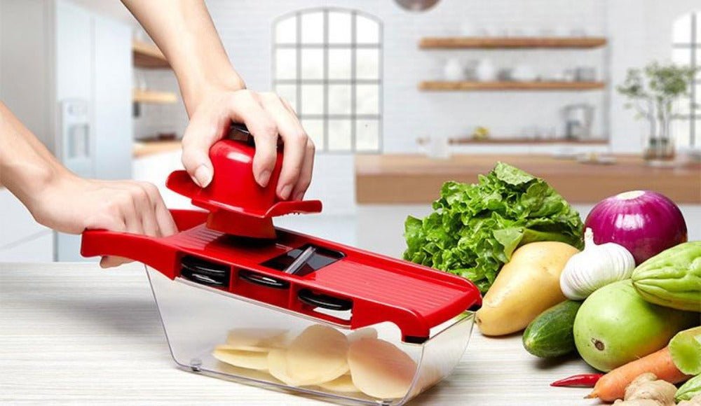 Vegetable Slicer | Multi Blade Food Chopping Tool - Luxyecs