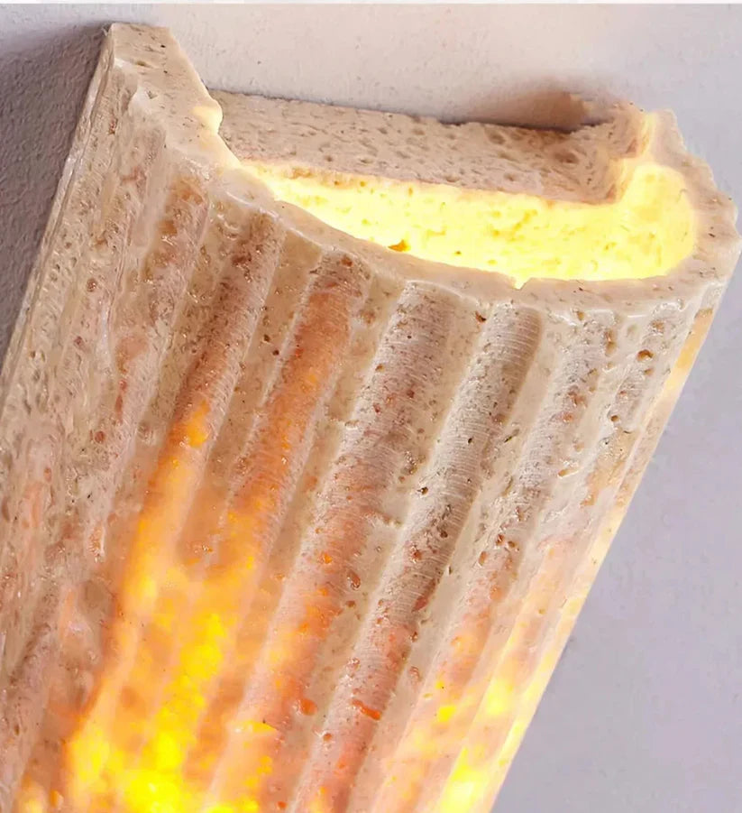Natural Stone Wall Lamp Indoor