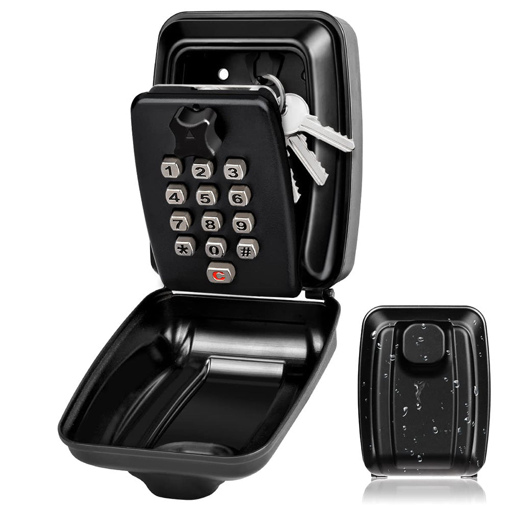 Wall Mounted Key Lock Box | Secure Combination Key Storage - Luxyecs