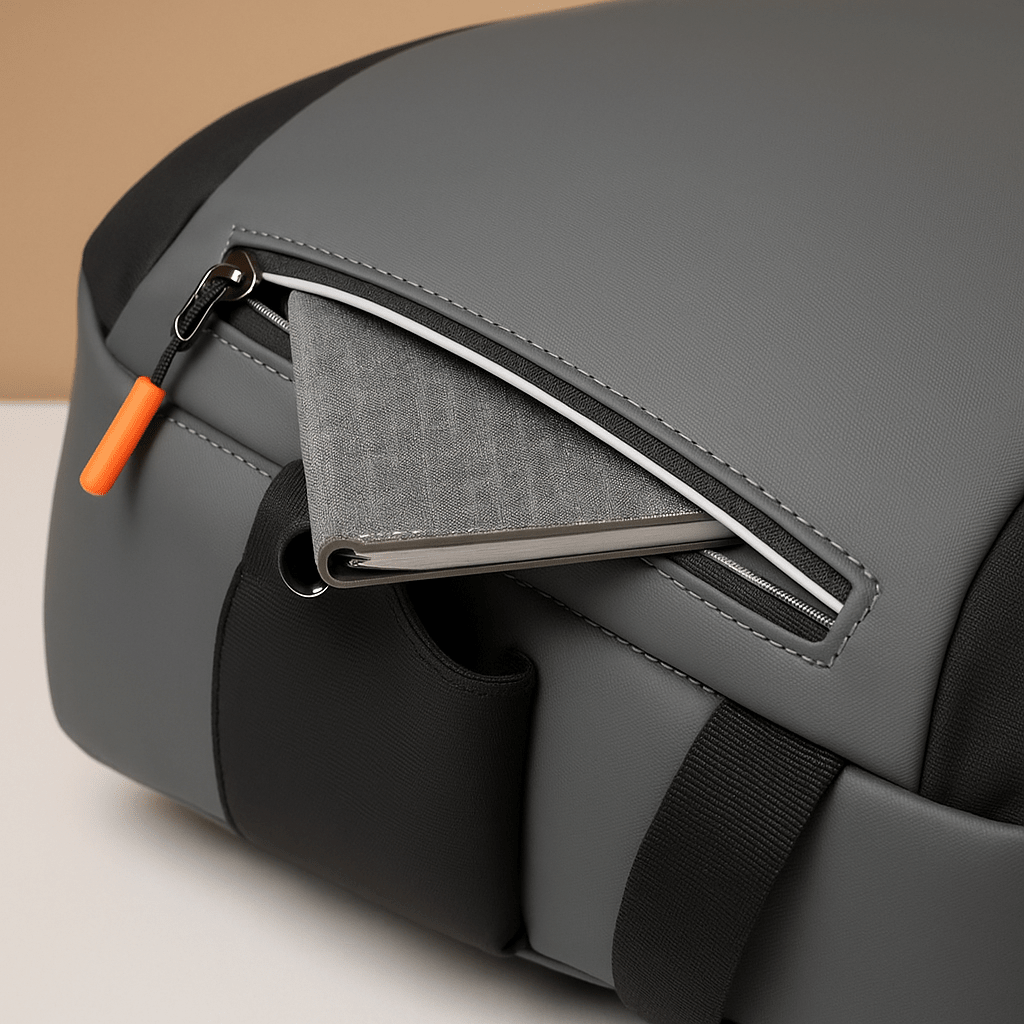 Waterproof leather laptop backpack for men | Maxwell - Luxyecs