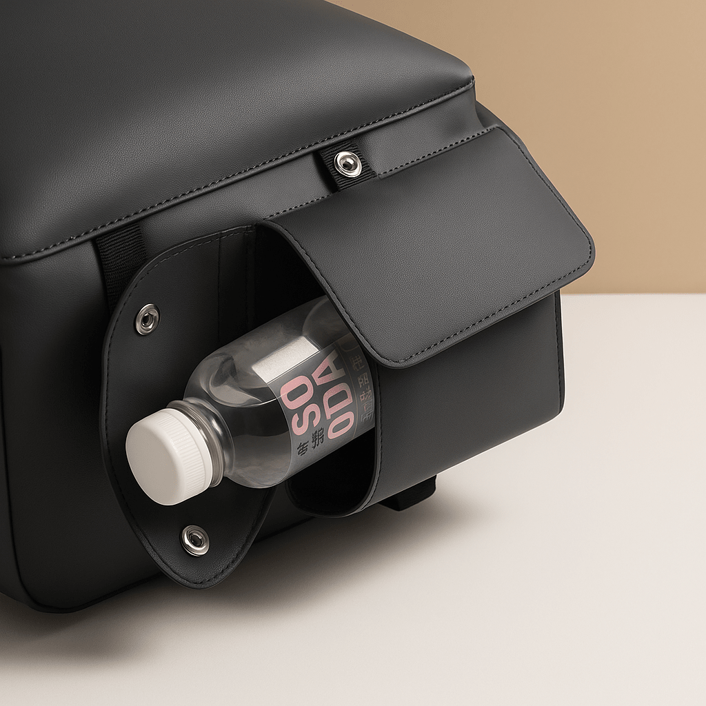 Waterproof leather laptop backpack for men | Maxwell - Luxyecs