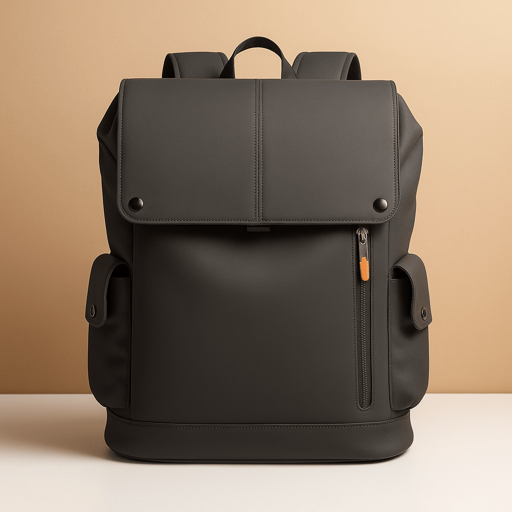 Waterproof leather laptop backpack for men | Maxwell - Luxyecs