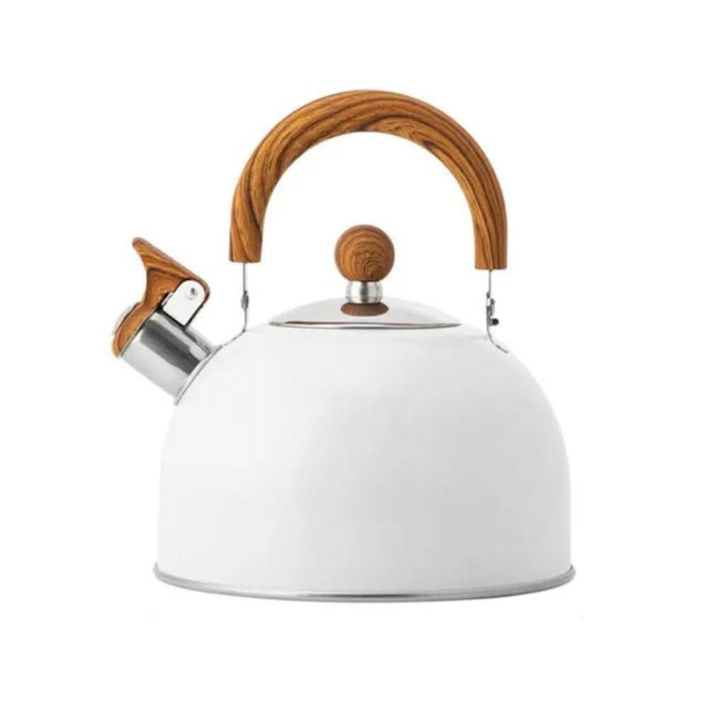 Whistling Tea Kettle in Stainless Steel – Elegant Design for Kitchen Use - Luxyecs