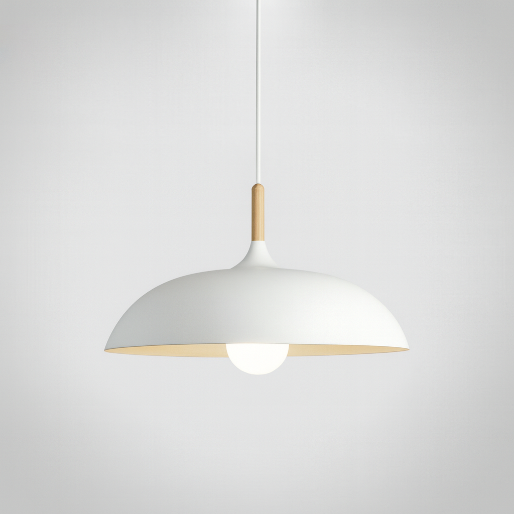 Pastel Palette Pendant Lights | Stylish Metal and Wood Lighting for Living Room