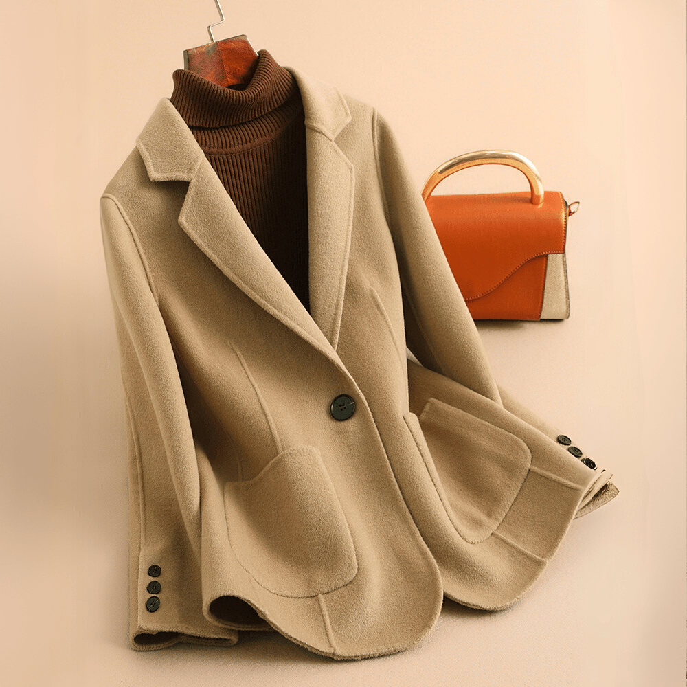 Women’s Casual Short Coat | Elegant Everyday Style - Luxyecs