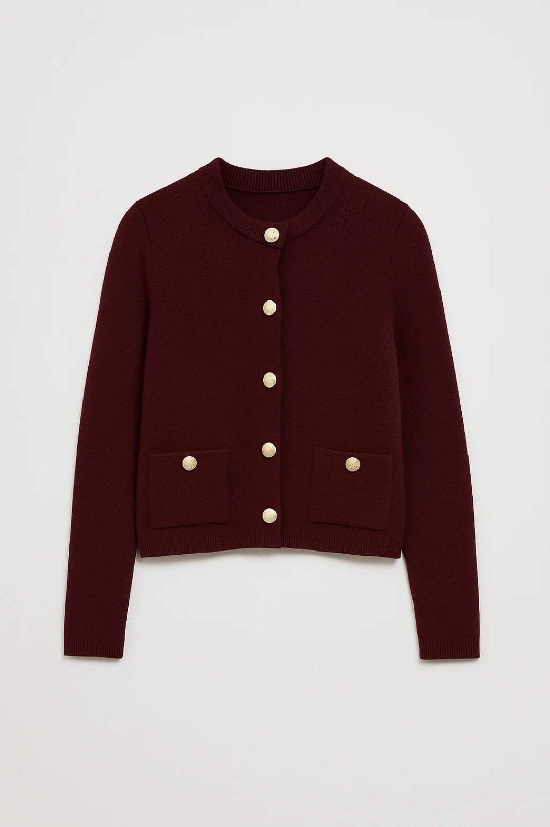 Women’s Knit Cardigan | Classic Button Sweater - Luxyecs