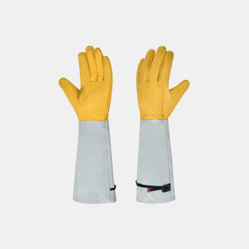 Women’s Long Garden Gloves - Durable, Thorn - Proof & Breathable for Rose Gardening - Luxyecs