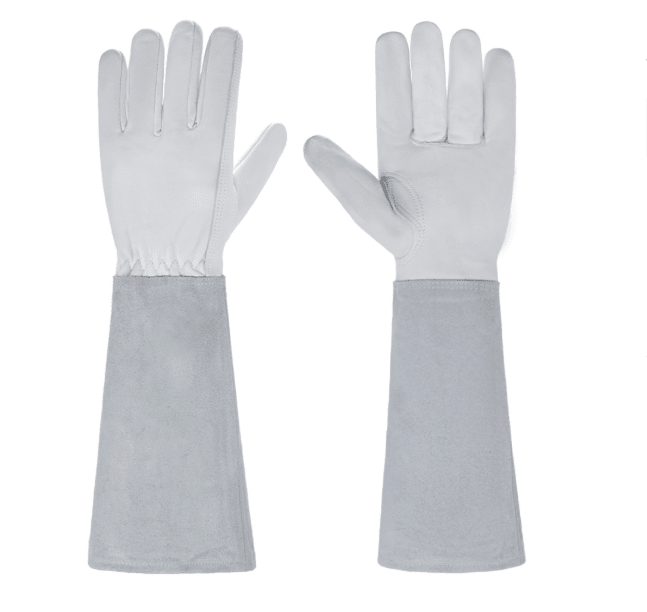 Women’s Long Garden Gloves - Durable, Thorn - Proof & Breathable for Rose Gardening - Luxyecs
