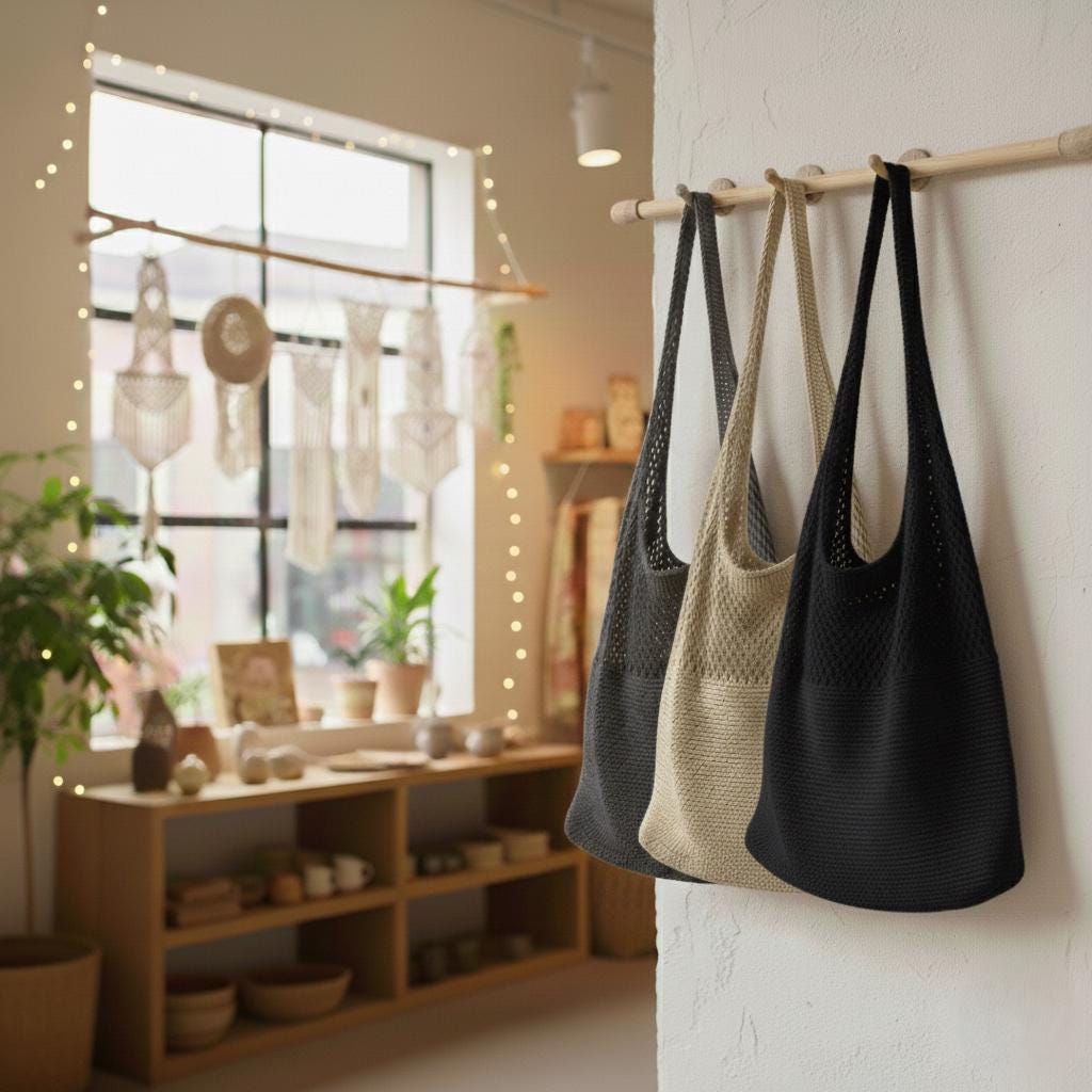 Women’s Shoulder Bag | Relaxed Hobo Style - Luxyecs