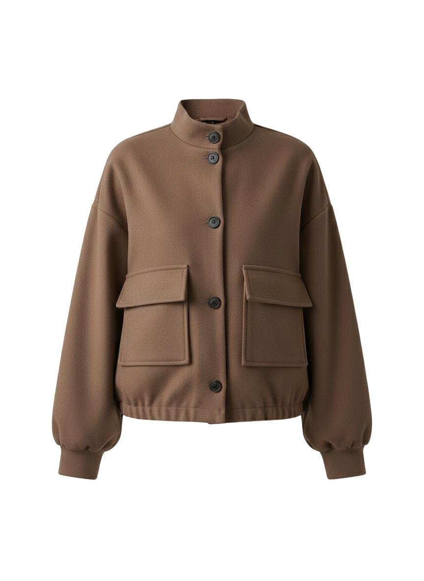 Women’s Vintage Style Button - Up Jacket - Luxyecs