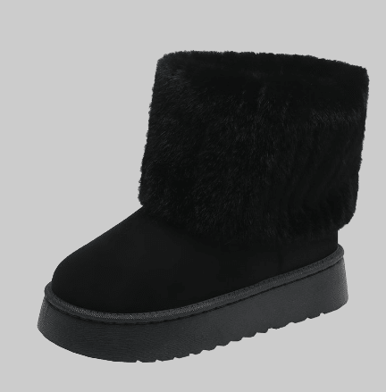 Women’s Winter Boots | Cozy Ankle Snow Shoes - Luxyecs
