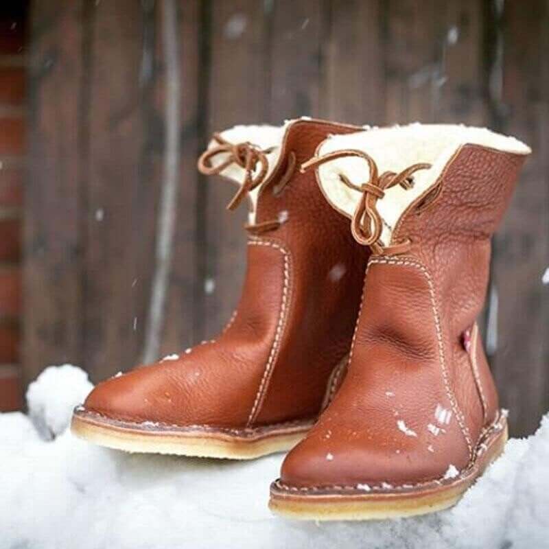 Women’s Winter Boots | Warm Mid Calf Snow Boots - Luxyecs