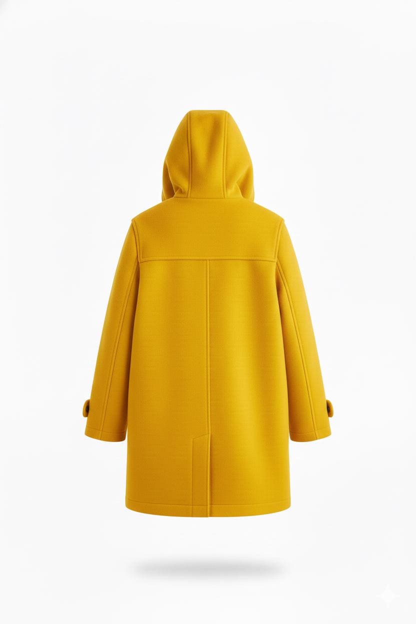 Women’s Winter Coat | Hooded Toggle Button Coat - Luxyecs