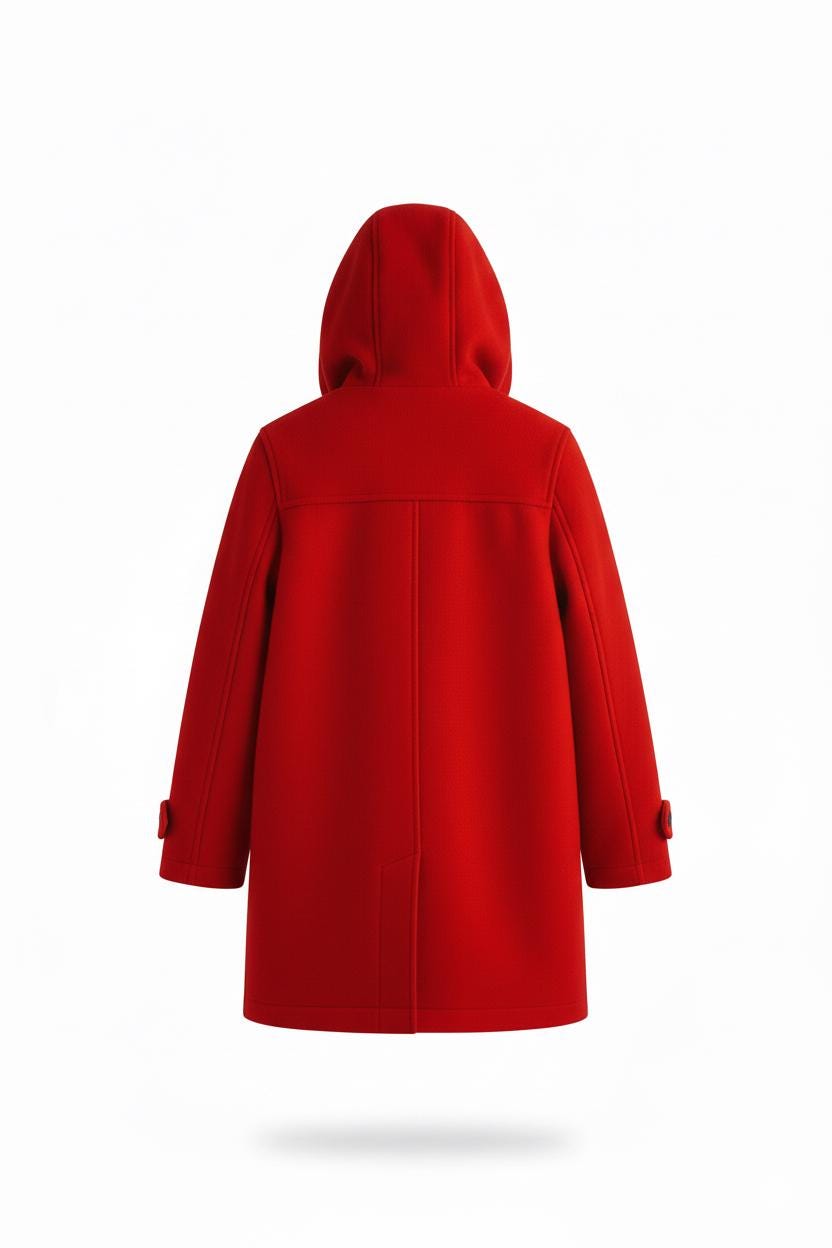 Women’s Winter Coat | Hooded Toggle Button Coat - Luxyecs
