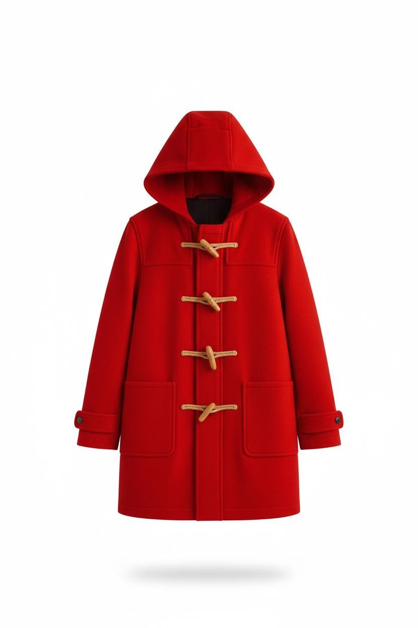 Women’s Winter Coat | Hooded Toggle Button Coat - Luxyecs