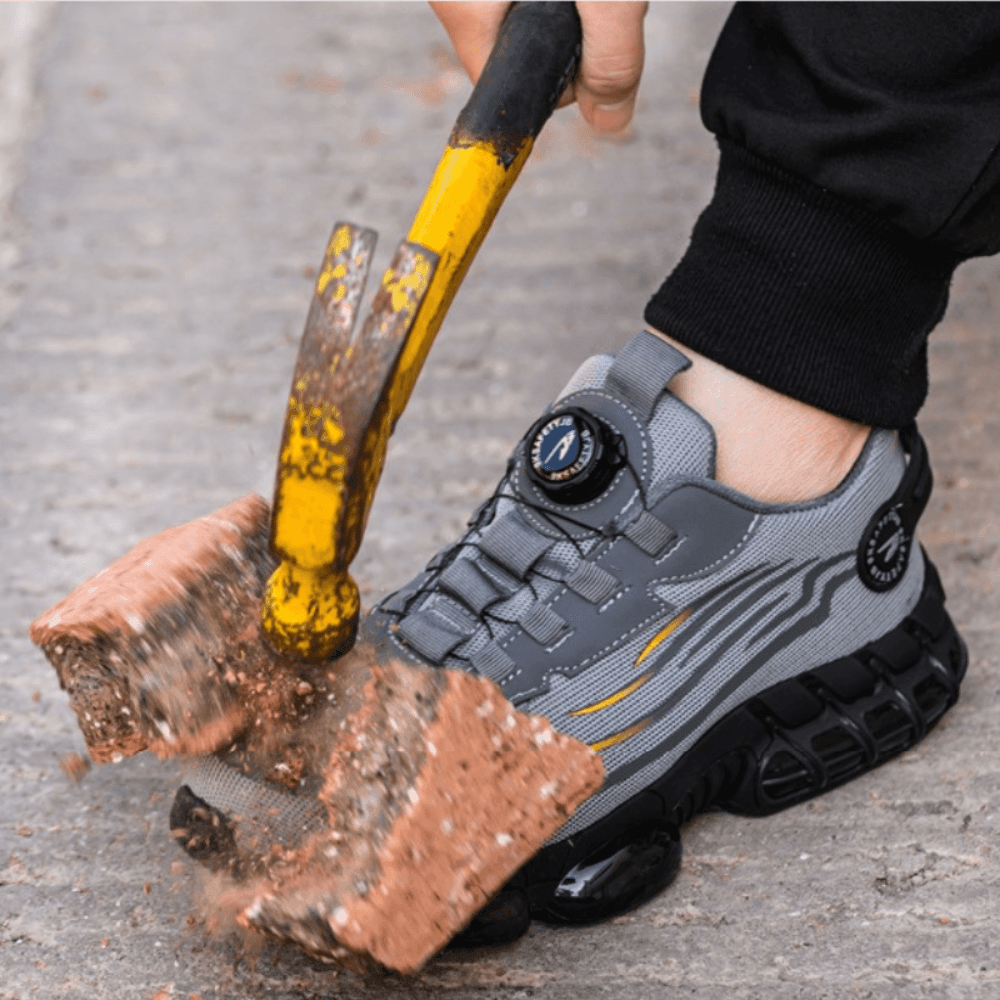 Work Safety Shoes | Protective Toe Work Sneakers - Luxyecs